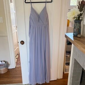 Azazie Gracie Bridesmaid Dress Dusty Lavender